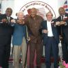The Class of 2003 - (left to right) Mike McCallum, Budd Schulberg, George Foreman, Nicolino Locche and Curtis Cokes