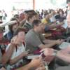 Canastota's Carmen Basilio signs autographs for his many fans