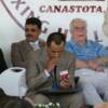 Ricardo (Finito) Lopez kisses his Hall of Fame ring on Induction Sunday
