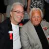 Hall of Fame promoters J Russell Peltz and Don Chargin enjoy time together at the VIP Cocktail Party. 