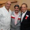 Hall of Famers (left to right): Stanley Christodoulou, Carlos Zarate and Bob Arum.