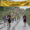 Hundreds of runners brave the rain during the 5K Race