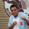 "El Puas" Ruben Olivares in a fighting pose