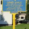 A marker designating the birthplace of Carmen Basilio was dedicated during Induction Weekend