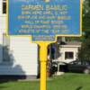 A marker designating the birthplace of Carmen Basilio was dedicated during Induction Weekend