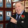 Legendary photographer Neil Leifer by his Hall of Fame plaque