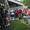 Ray "Boom Boom"  Mancini does an interview with Newsday's Bobby Cassidy.