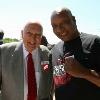 Las Vegas officials and Hall of Famers Jerry Roth and Richard Steele meet up in Canastota.