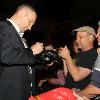 Vitali Klitschko signs autographs for fans at Fight Night at Turning Stone.