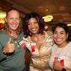 Class of 2025 members Anne Sophie Mathis, Mary Jo Sanders and Kika Chavez