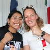 Class of 2025 members Yessica "Kika" Chavez and Anne Sophie Mathis