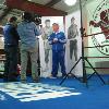Friday Night Fights production crew films Teddy Atlas’ “Fight Plan” at the Hall 
