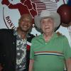 Middleweight legends Hagler and Jake LaMotta together in Canastota.