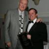 2006 CNY Award winner Peter Cappuccilli with Chuck Wepner