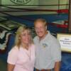 Christy and Jim together by the MSG boxing ring.