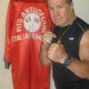 Antuofermo in fighting form by his championship robe.