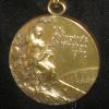 Up close look at the 1972 Olympic gold medal.