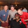 John H. Stracey, Micky Ward, Leon Spinks and Dicky Eklund during the 2017 Hall of Fame Weekend.