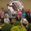 In early May, a wrestling club from KSV Holzgerlingen, Germany (south of Stuttgart) was in Central New York to compete in an international tournament. Here they pose with a picture of German promoter Wilfried Sauerland.
